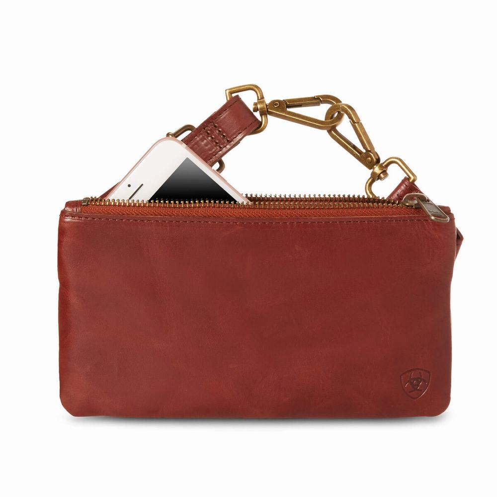 Dámské Peněženky Ariat Mobile Caddy Hnědé | IHXY-62835