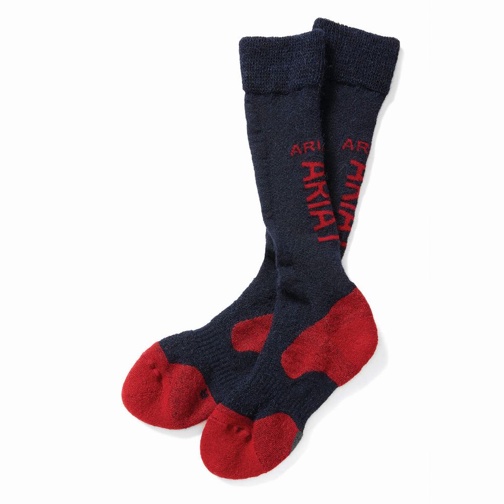 Dámské Ponožky Ariat AriatTEK Alpaca Performance Blankyt | DPOA-90135