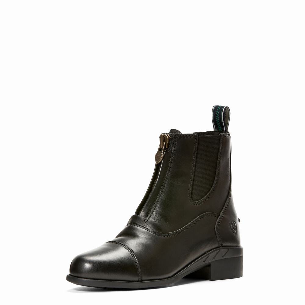 Dětské Jezdecké Boty Ariat Devon IV Paddock Černé | CEJR-27560