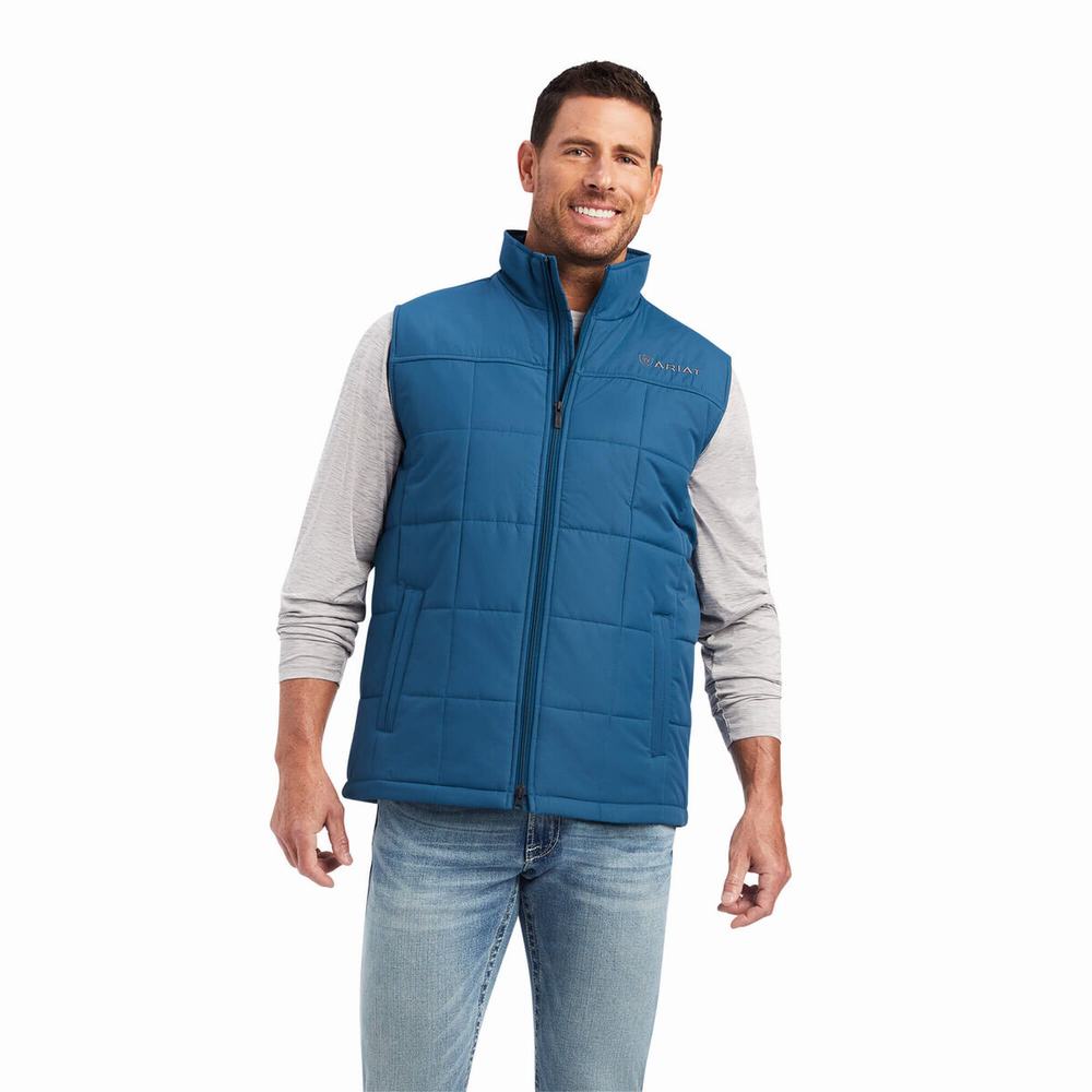 Pánské Bundy Ariat Crius Insulated Blankyt | LXPE-45920