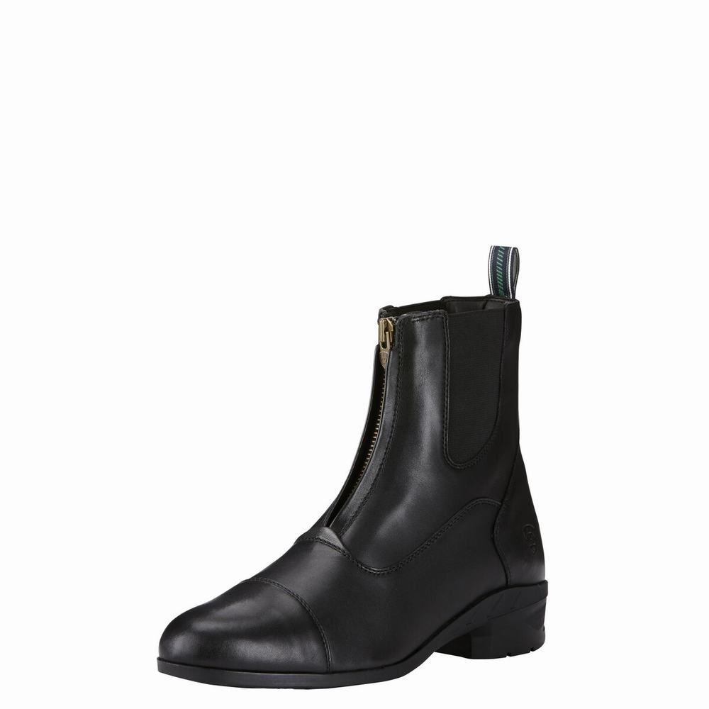 Pánské Jezdecké Boty Ariat Heritage IV Zip Paddock Černé | XBHF-58674