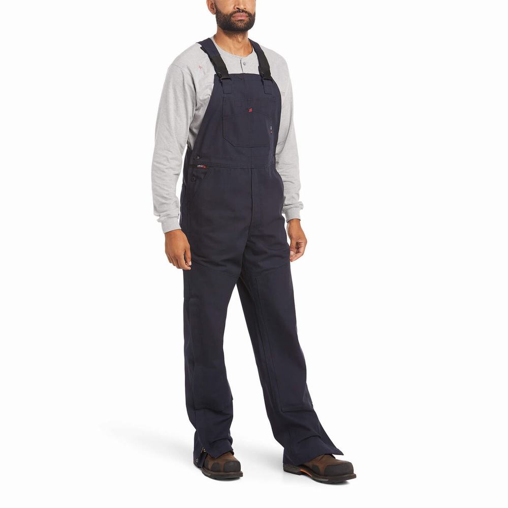 Pánské Kalhoty Ariat FR Platene Unlined Tmavě Blankyt | NTWZ-48752