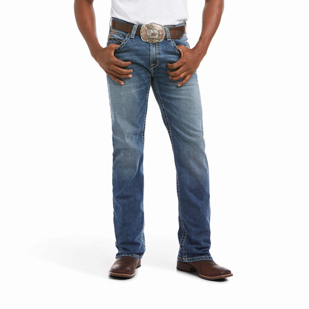 Pánské Kalhoty Ariat M2 Relaxed Stretch Riverside Stackable Cut Viacfarebný | HWMY-12908