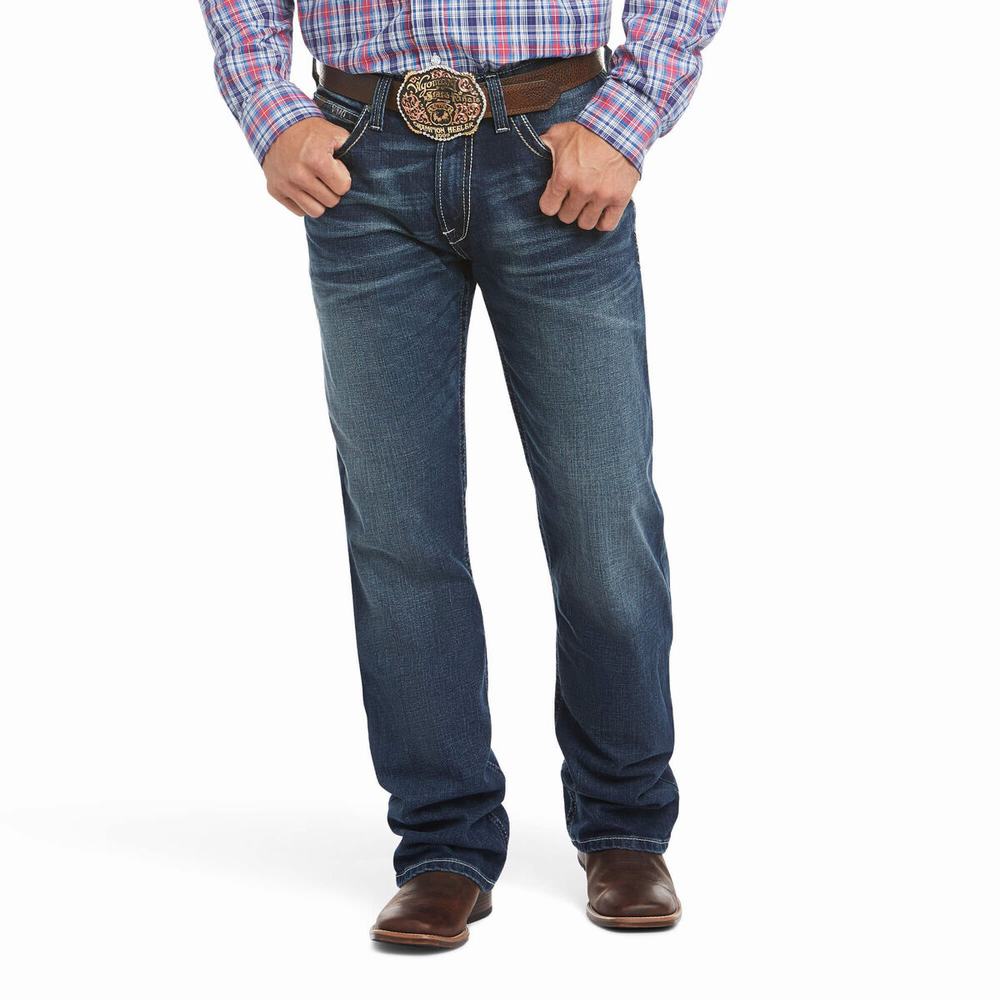 Pánské Kalhoty Ariat M4 Low Rise Stretch Adkins Cut Viacfarebný | FIVO-05897