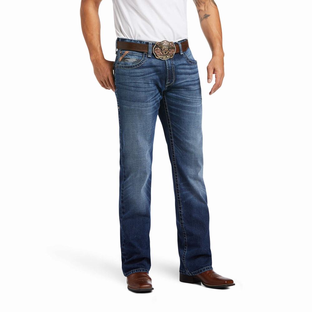 Pánské Kalhoty Ariat M4 Low Rise Stretch Vaquero Cut Viacfarebný | WXOD-10389