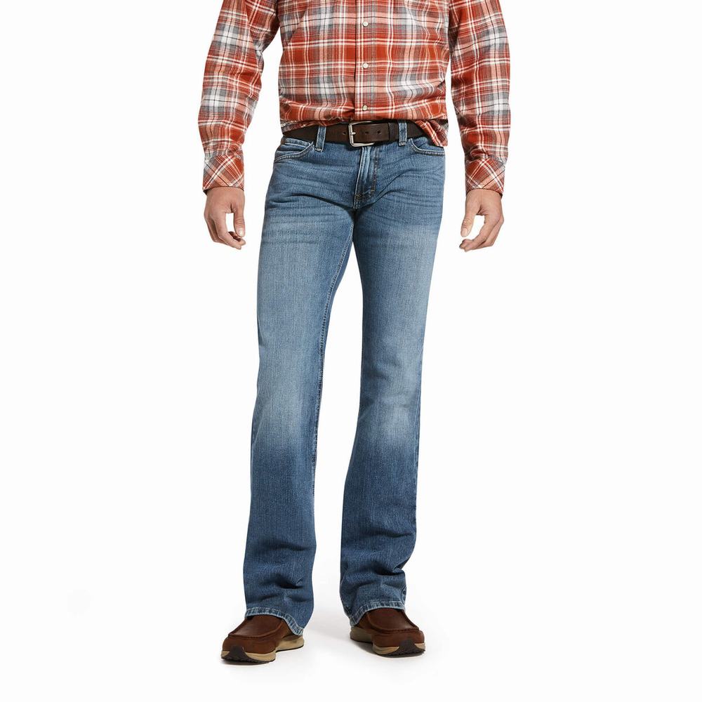 Pánské Kalhoty Ariat M7 Rocker Stretch Legacy Cut Viacfarebný | QMUE-69710